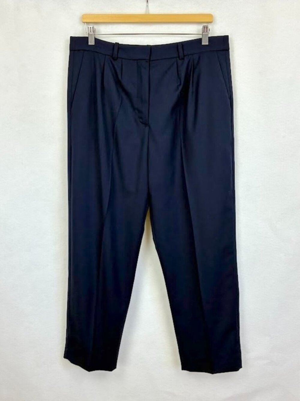 AYR The Metropolitan Pleated Pant Trouser Tailored Luxury Minimalist Career 12